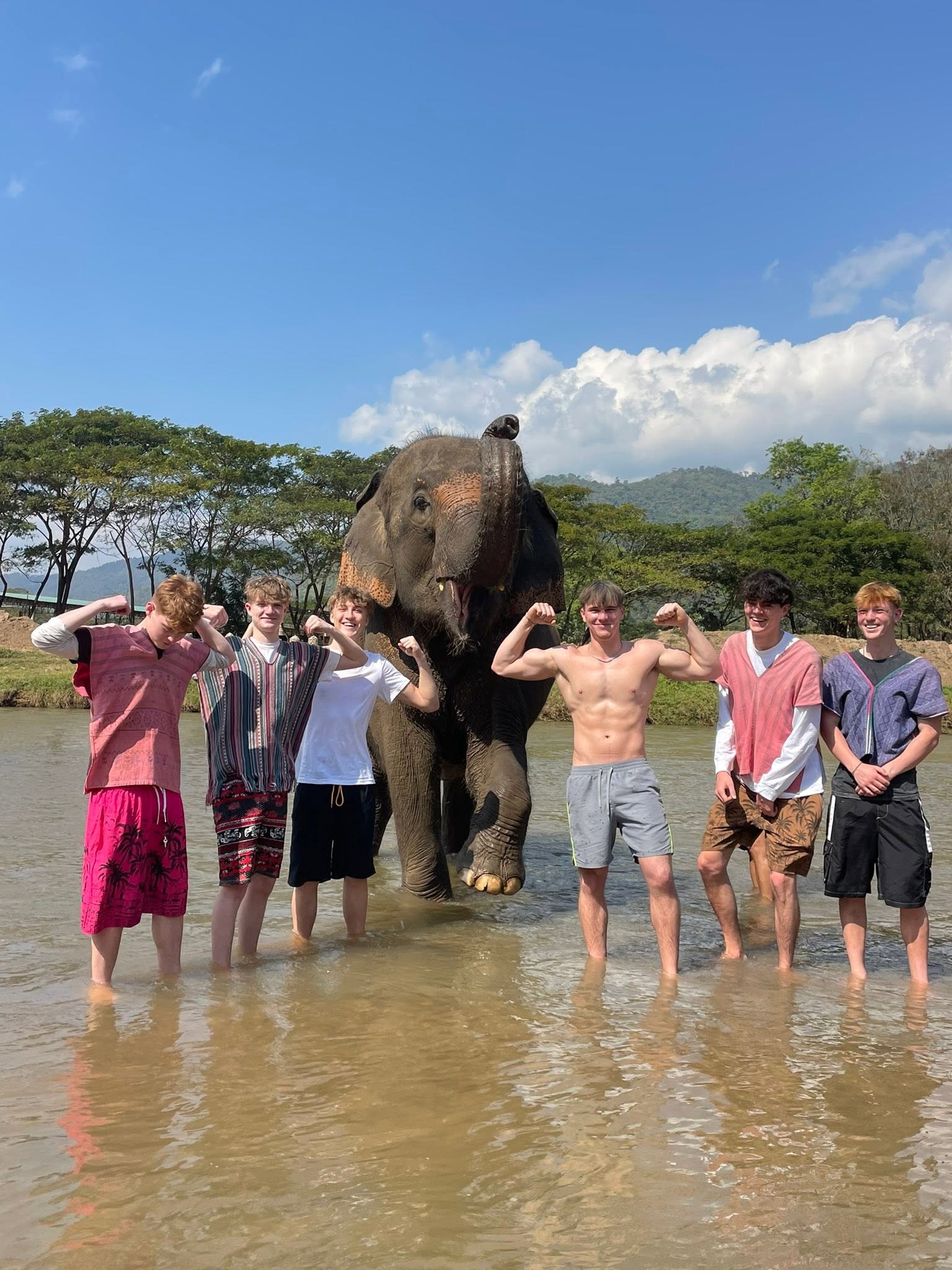 One Day Trek: Elephant Care + White Water Rafting